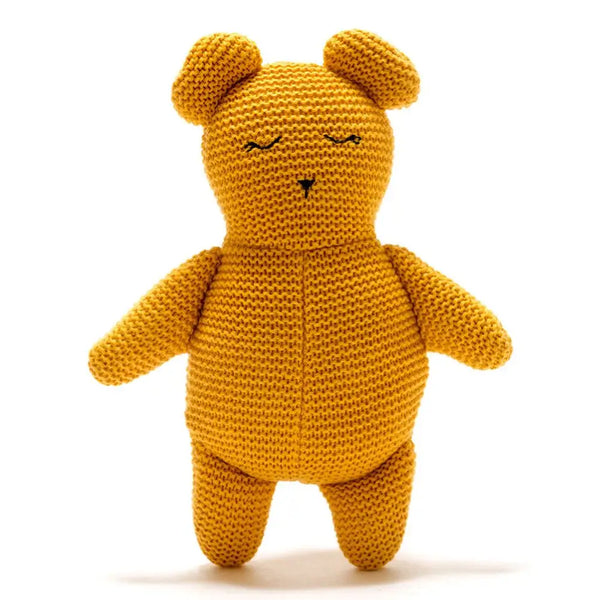 Knitted Cotton Teddy Bear