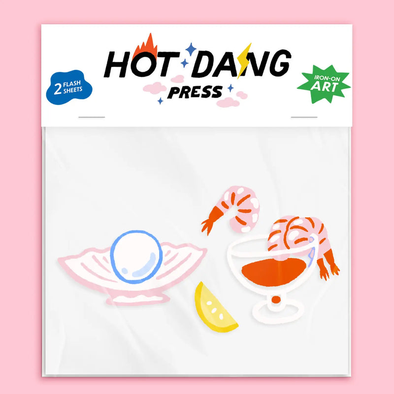 Hot Dang Press Iron-On Buddies