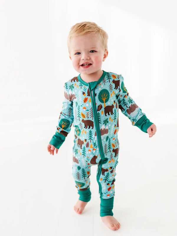 Kids Bamboo Sleeper -Woody Woodland