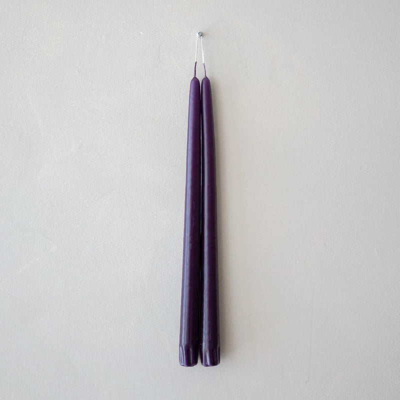 Hand Dipped Taper Candles - Pair of 2