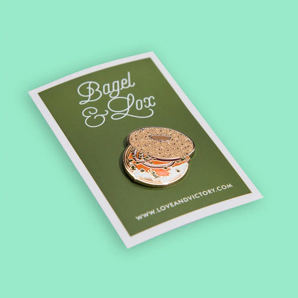 Bagel & Lox Pin