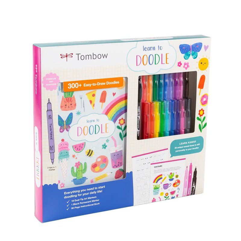 Tombow Learn To Doodle Kit