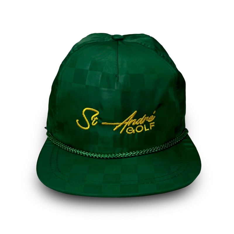 St. Andre Signature Checkered Rope Hat