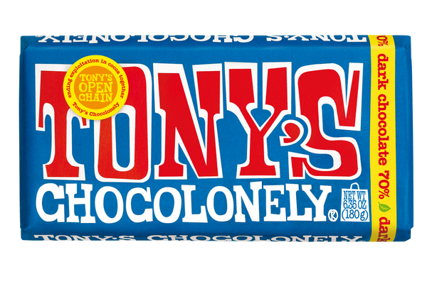 Tony's Chocolonely, 70% Dark Chocolate