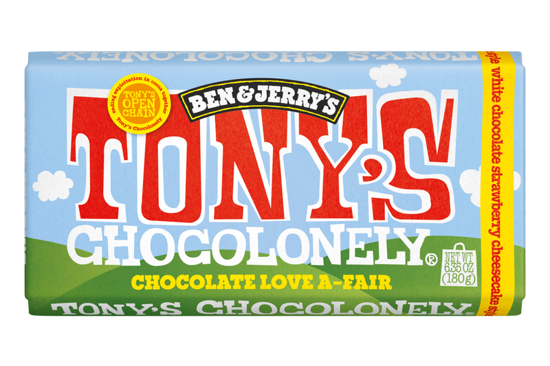 Tony's x Ben & Jerry's White Chocolate Strawberry Cheesecake