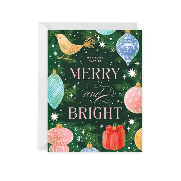Merry and Bright Holiday Cards - Box of 8