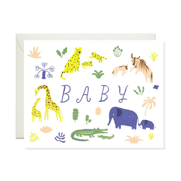 Baby Safari Card
