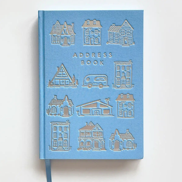 Blue Houses Address Book