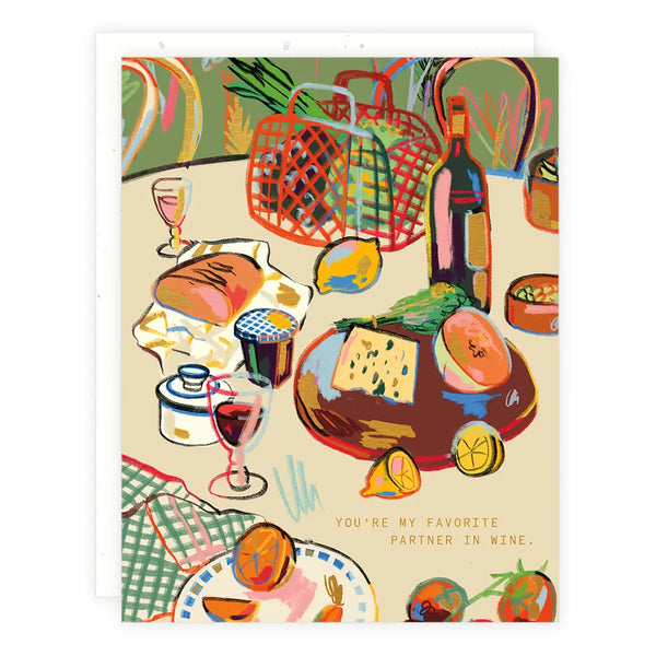 Partner in Wine Card