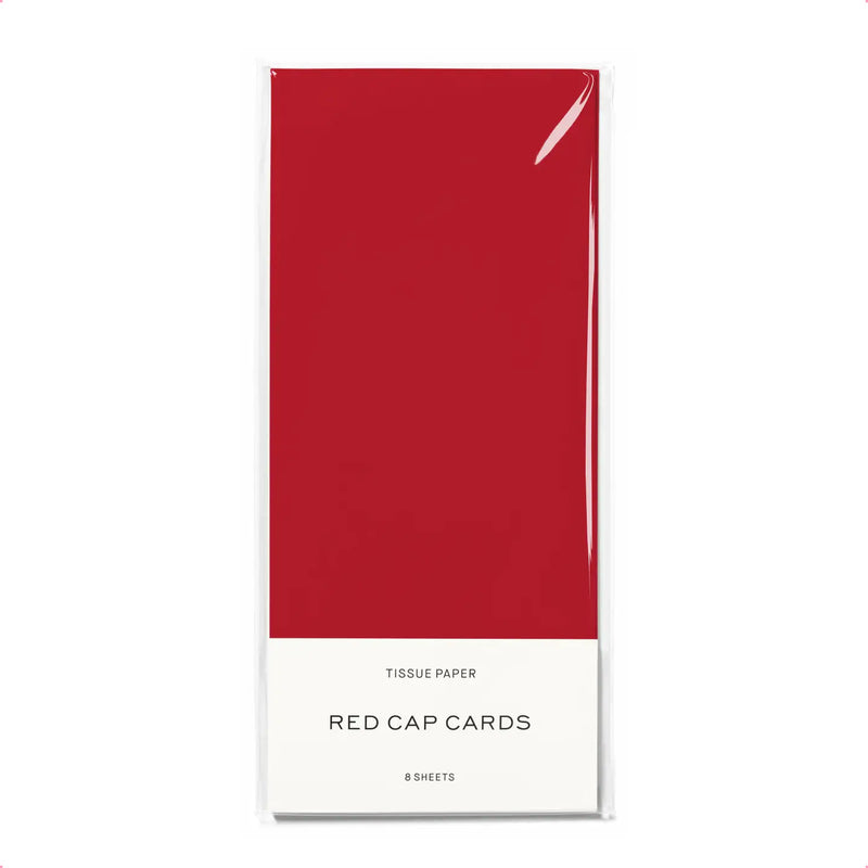 Red Cap Cards Tissue Paper