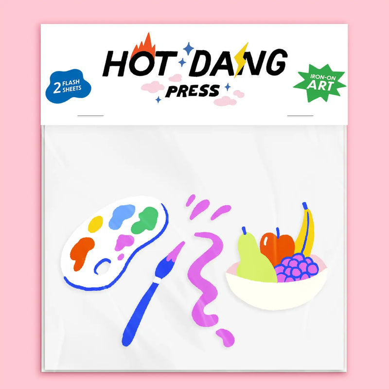 Hot Dang Press Iron-On Buddies