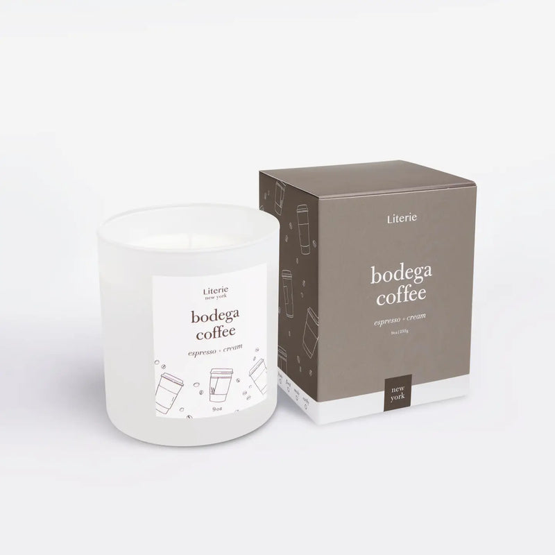 Literie Bodega Coffee Candle