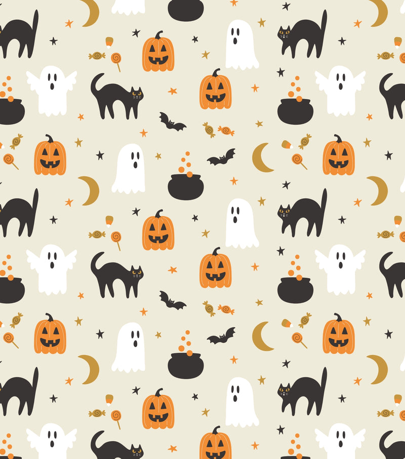 Spooky Fun Halloween Kids Bamboo Pajamas