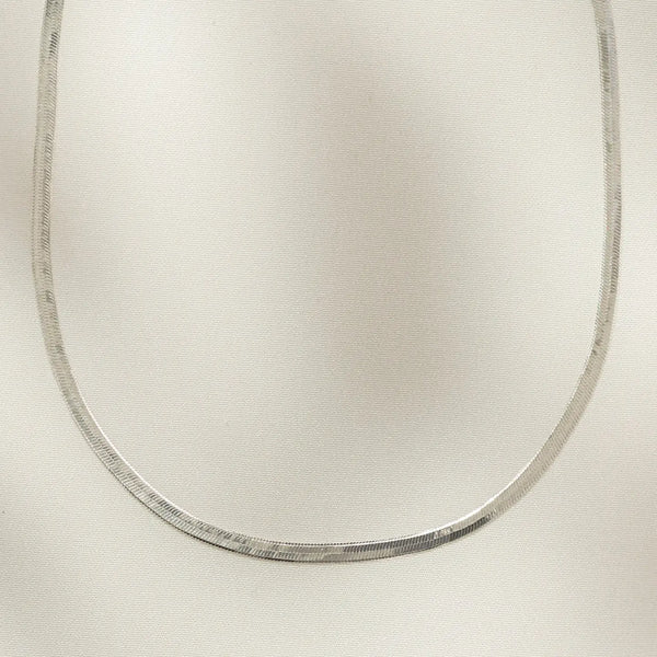 Orphee Silver Choker Necklace