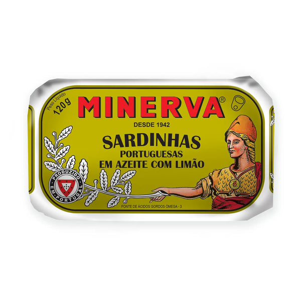 Minerva Gourmet Canned Sardines in Olive Oil and Lemon
