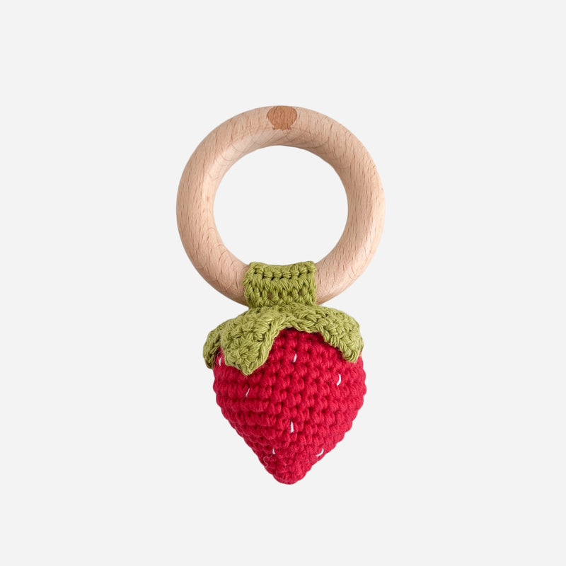 Cotton Crochet Knit Rattle