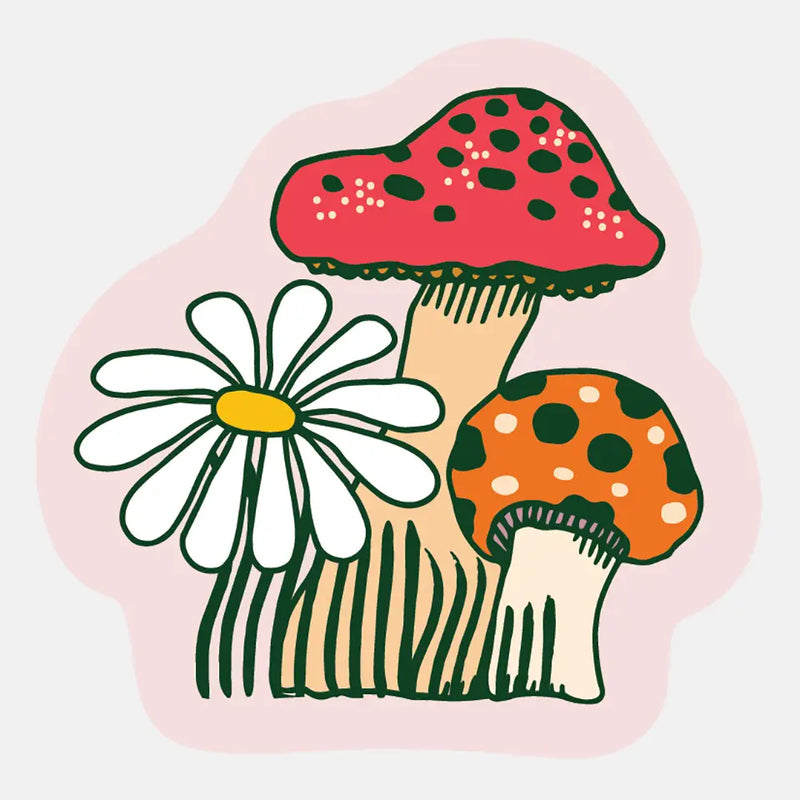 Mushroom Sticker