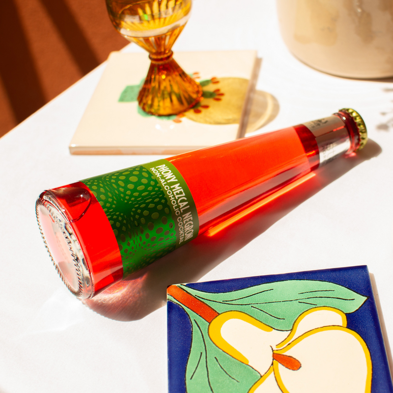St. Agrestis Non-Alcoholic Phony Mezcal Negroni.