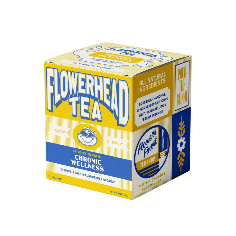 Flowerhead Chronic Wellness Tea Bags
