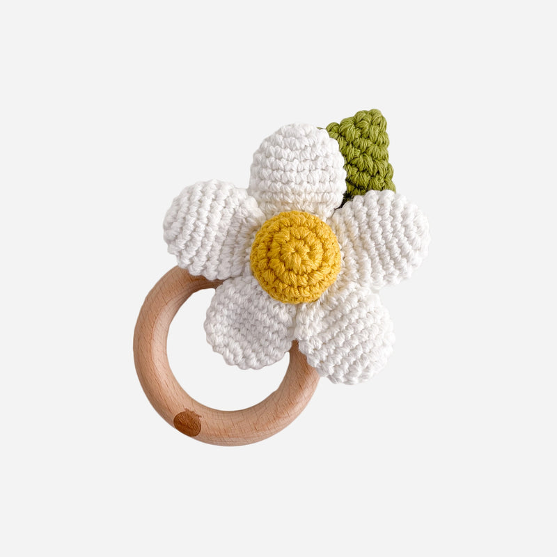 Cotton Crochet Knit Rattle