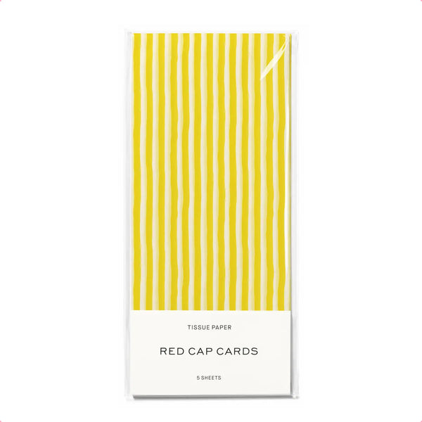 Red Cap Cards Graphic Tissue Paper