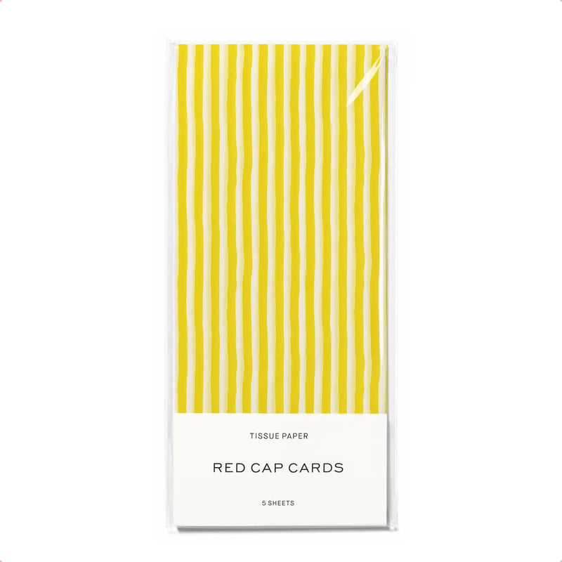 Red Cap Cards Graphic Tissue Paper
