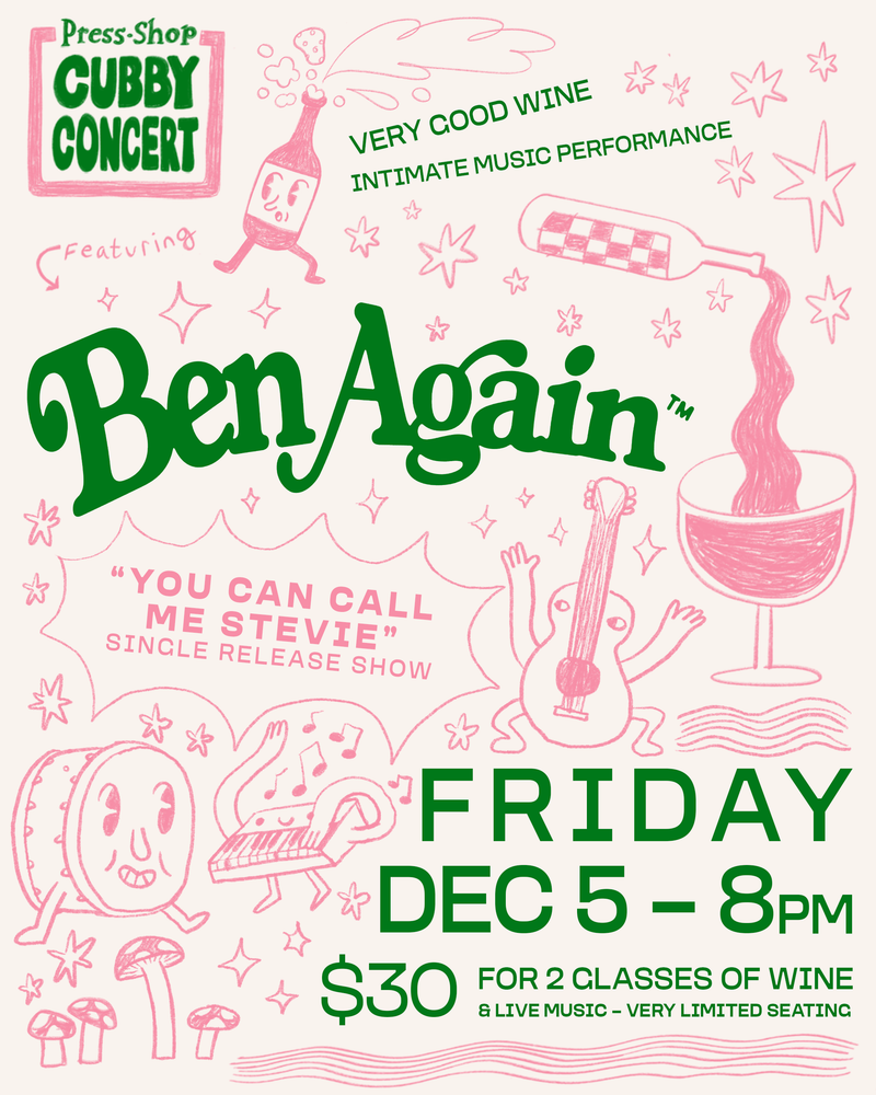 Press Shop Cubby Concerts