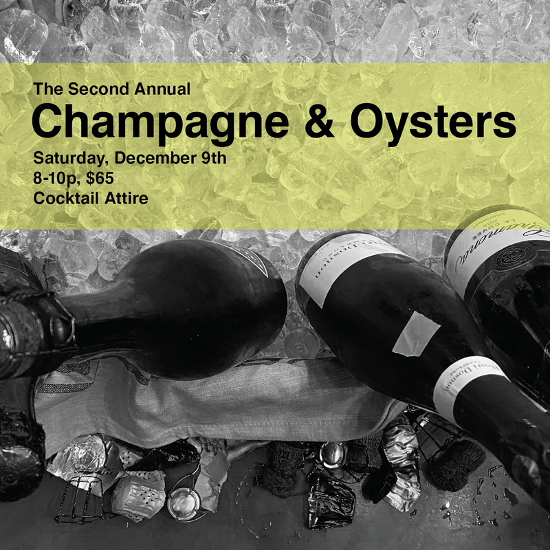 Second Annual Champagne & Oysters