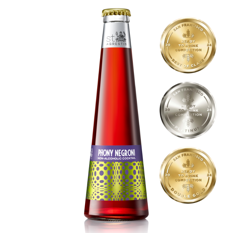 St. Agrestis Non-Alcoholic Phony Negroni®.