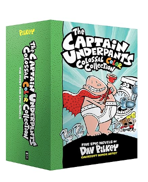 Captain Underpants Colossal Color Collection, Dav Pilkey