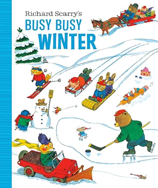 Richard Scarry's Busy Busy Winter, Richard Scarry