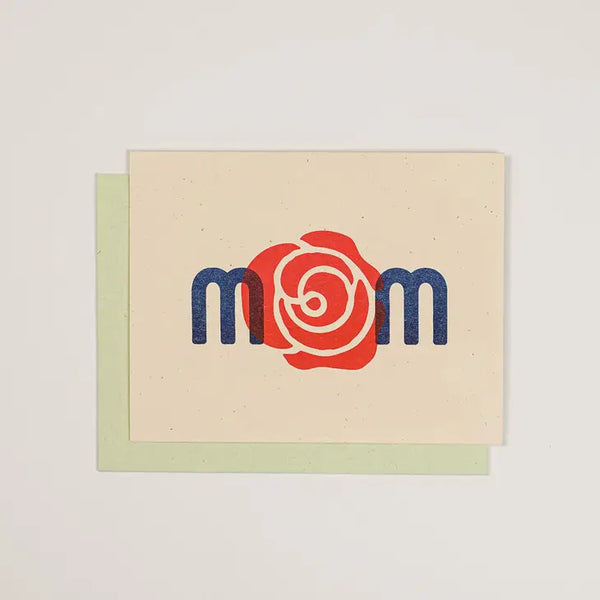 Mom Rose Card