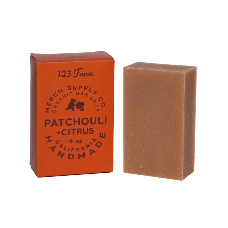 Patchouli + Citrus  Organic Bar Soap