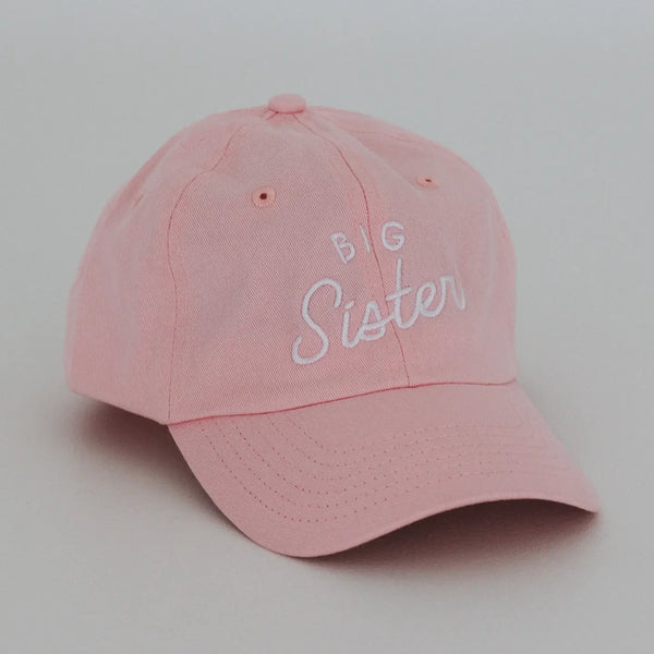 Big Sister Pink Twill Cap
