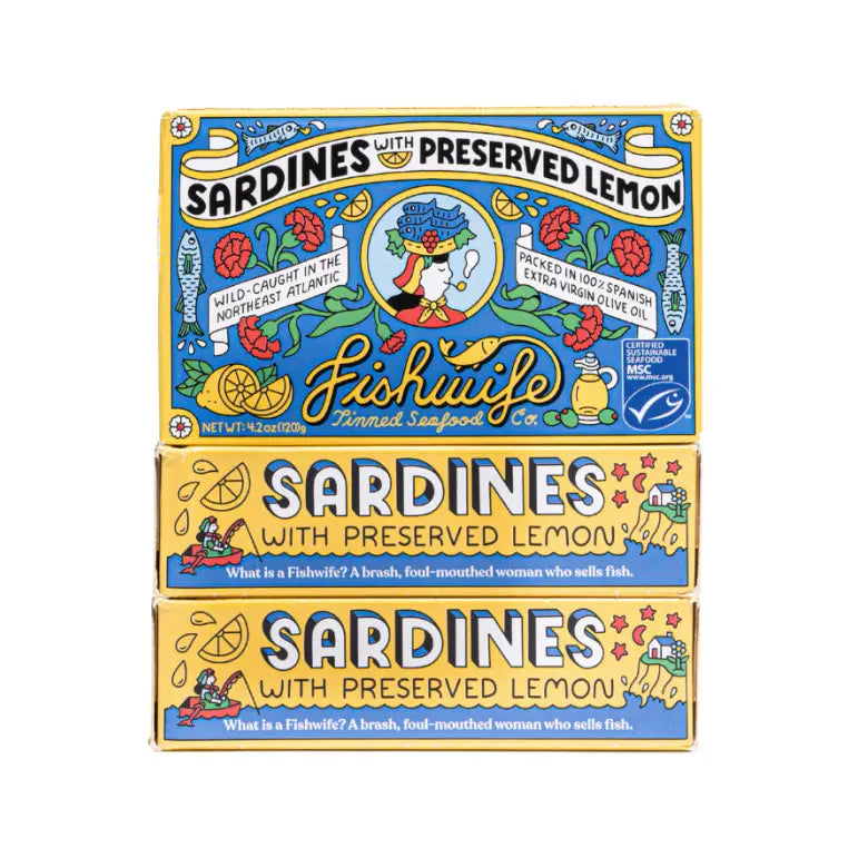 Sardines with Preserved Lemon