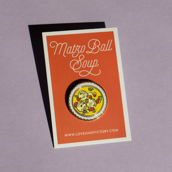 Matzo Ball Soup Pin