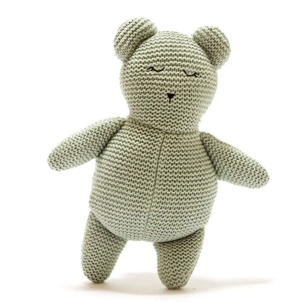 Knitted Cotton Teddy Bear