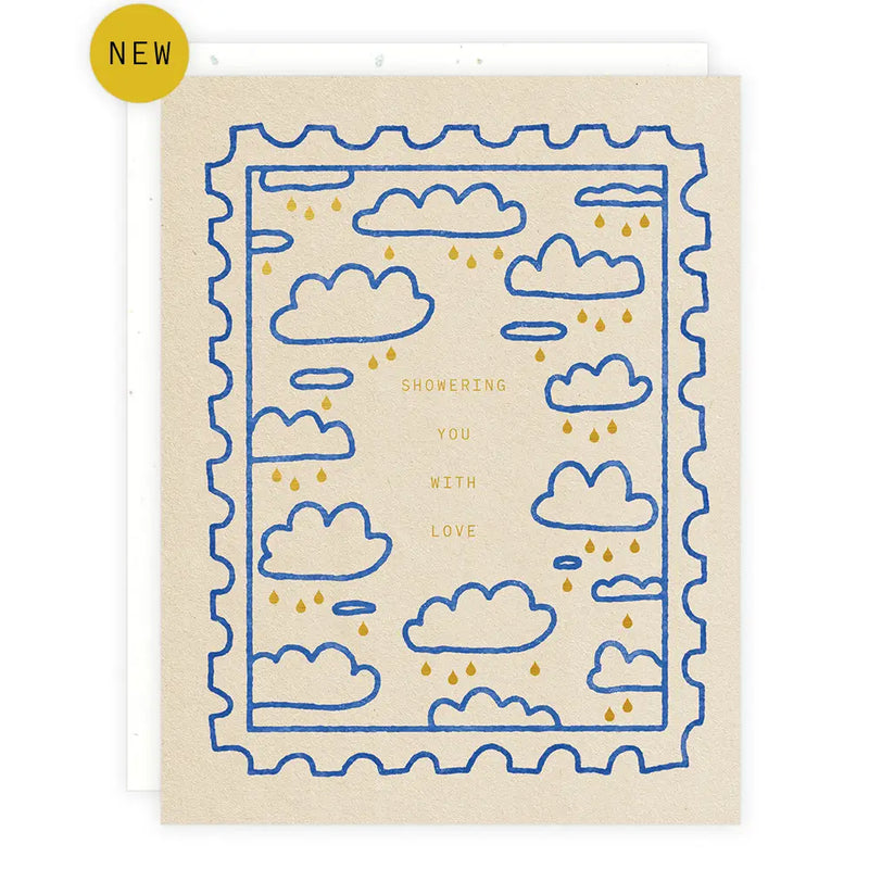 Showering You Card