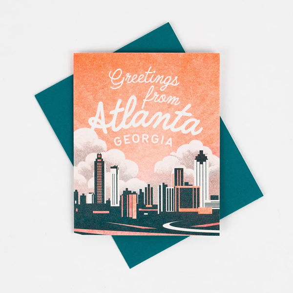 Greetings from Atlanta Card