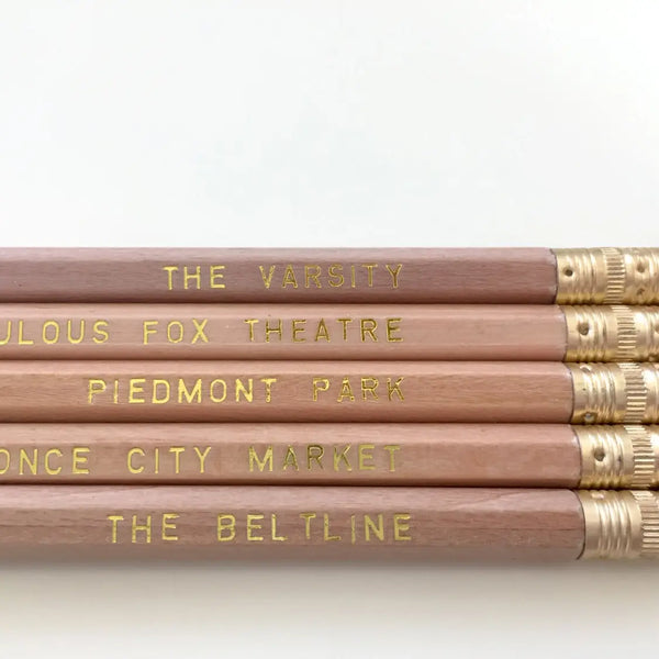 Atlanta Hometown Pencil Set