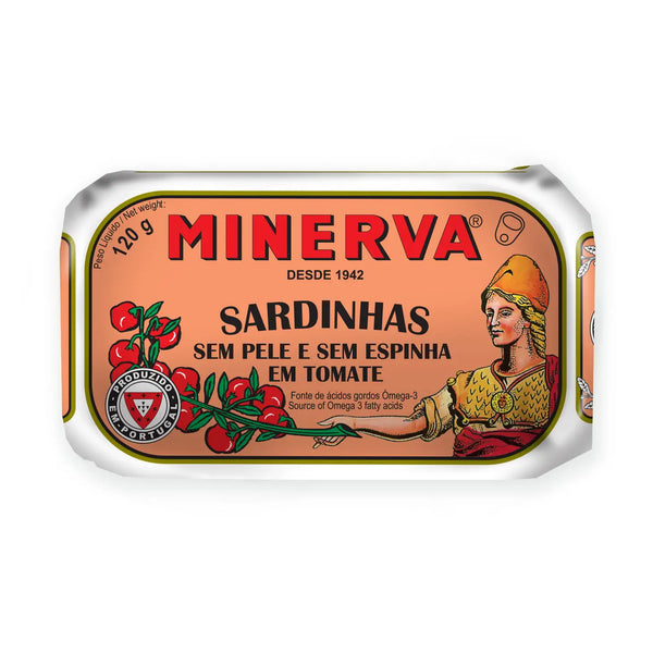 Minerva Gourmet Skinless Boneless Sardines in Tomato Sauce