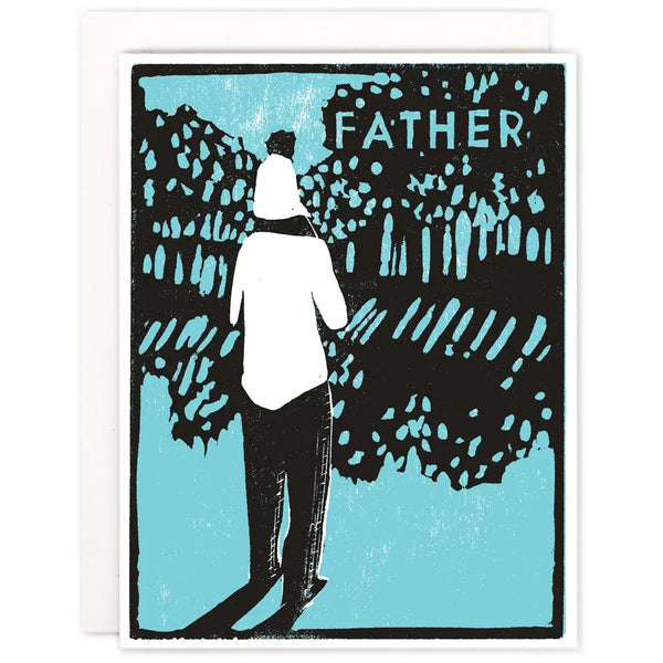 Father Letterpress Card
