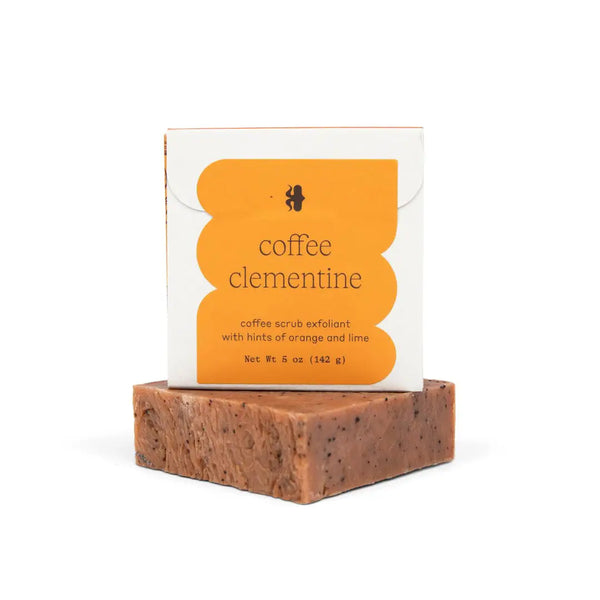 Parrotfish Coffee Clementine Exfoliant Bar