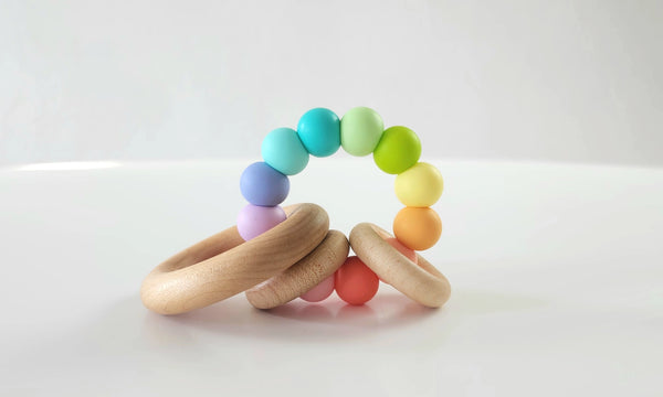 Saturn Ring Wooden Baby Teethers