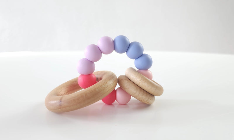 Saturn Ring Wooden Baby Teethers