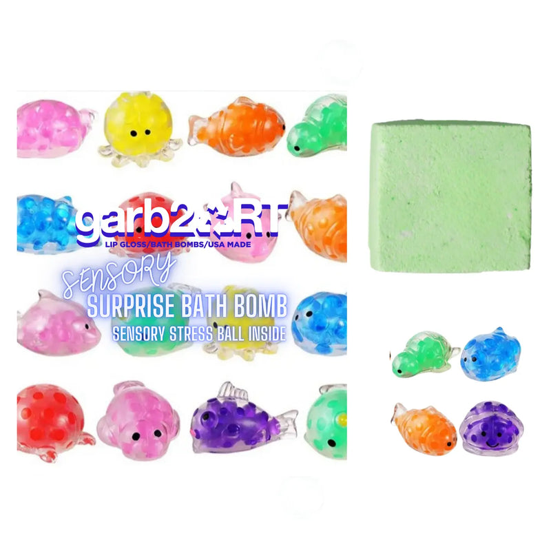 Sensory Surprise Bath Bomb | Squishy