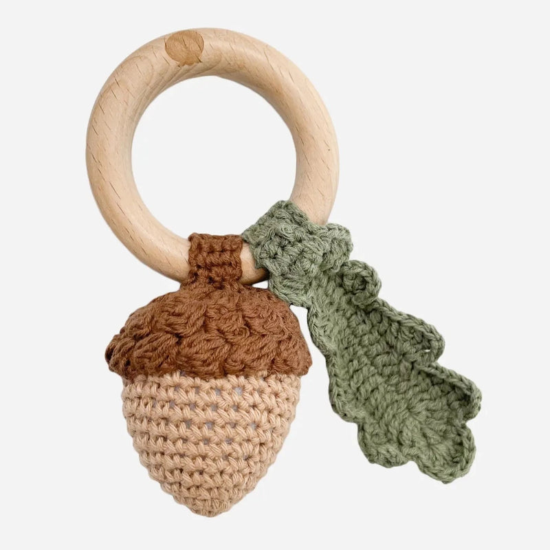 Cotton Crochet Knit Rattle