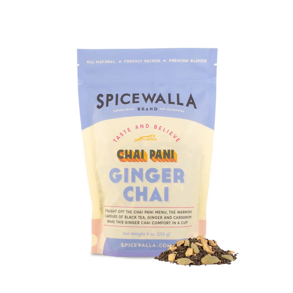 Spicewalla Chai Pani Ginger Chai Resealable Bag