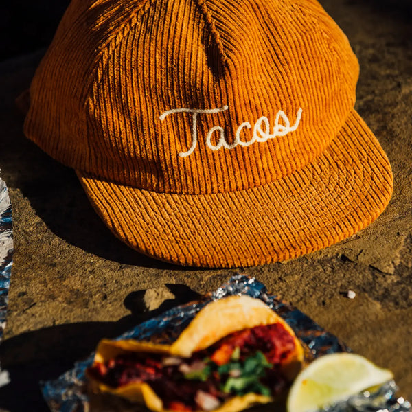 "Tacos" Chainstitch Corduroy Hat (Copy)