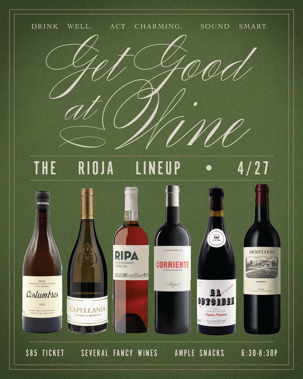Get Good At Wine 2025 Sessions